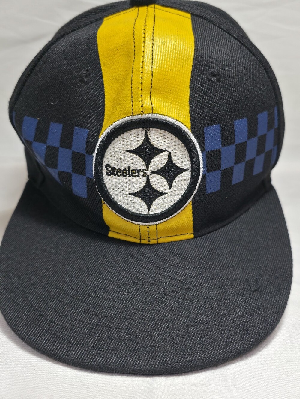 New Era Black and White Logo Snapback